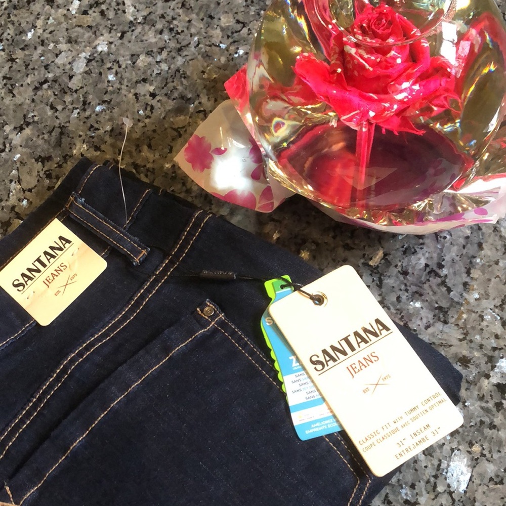 Size 14 Santana Jeans Classic Fit With Tummy Control